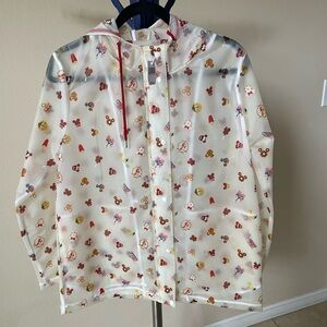 NWT Disney Parks rain coat, Medium.